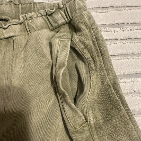 Three Bird Nest Sage Green Wide Leg Pant - Picture 5 of 8